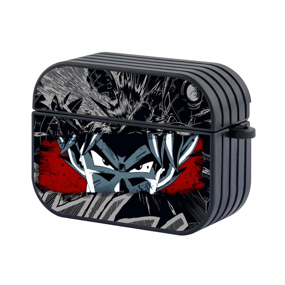 Dragon Ball Z Instinct Over The Fight Apple Airpods Pro 3 Case Black