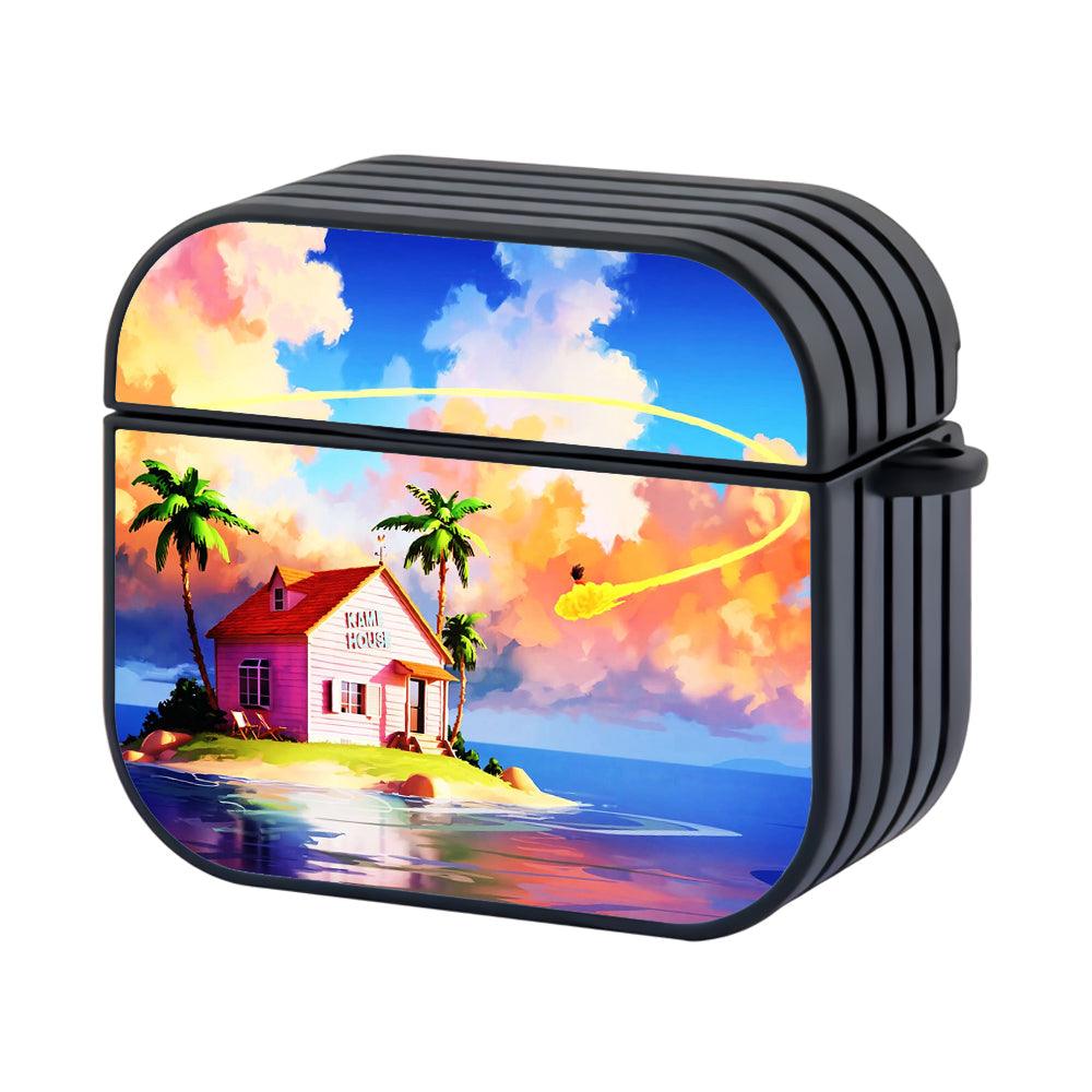 Dragon Ball Z Kame House Apple Airpods 4 Case Black