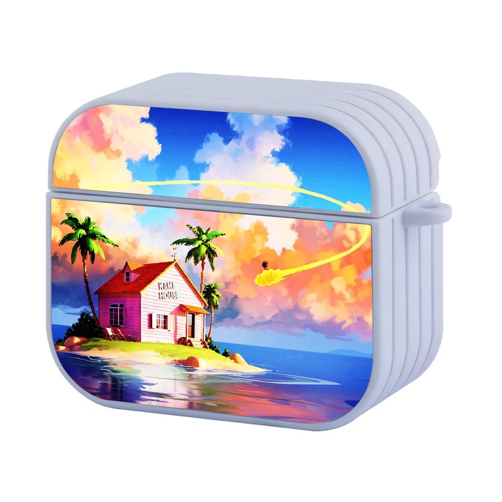 Dragon Ball Z Kame House Apple Airpods 3 Case White