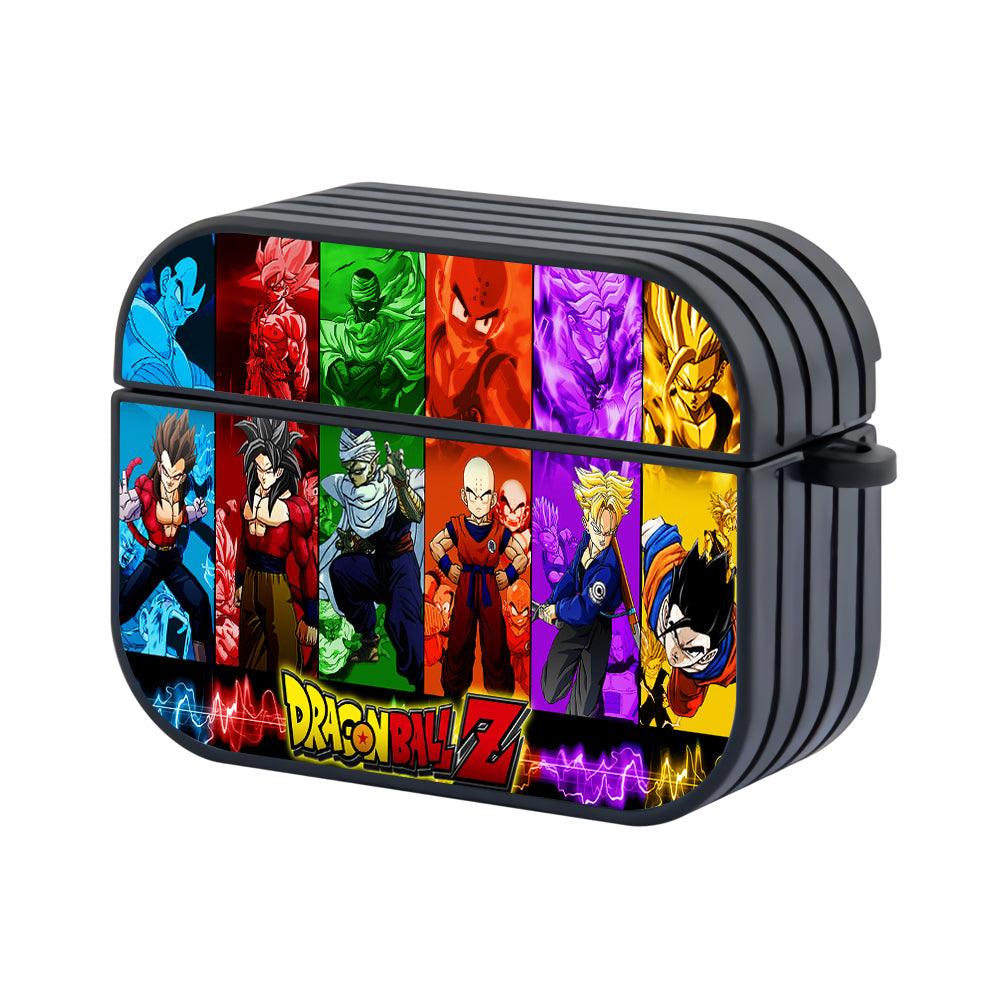 Dragon Ball Z Legend Characters Apple Airpods Pro Case Black