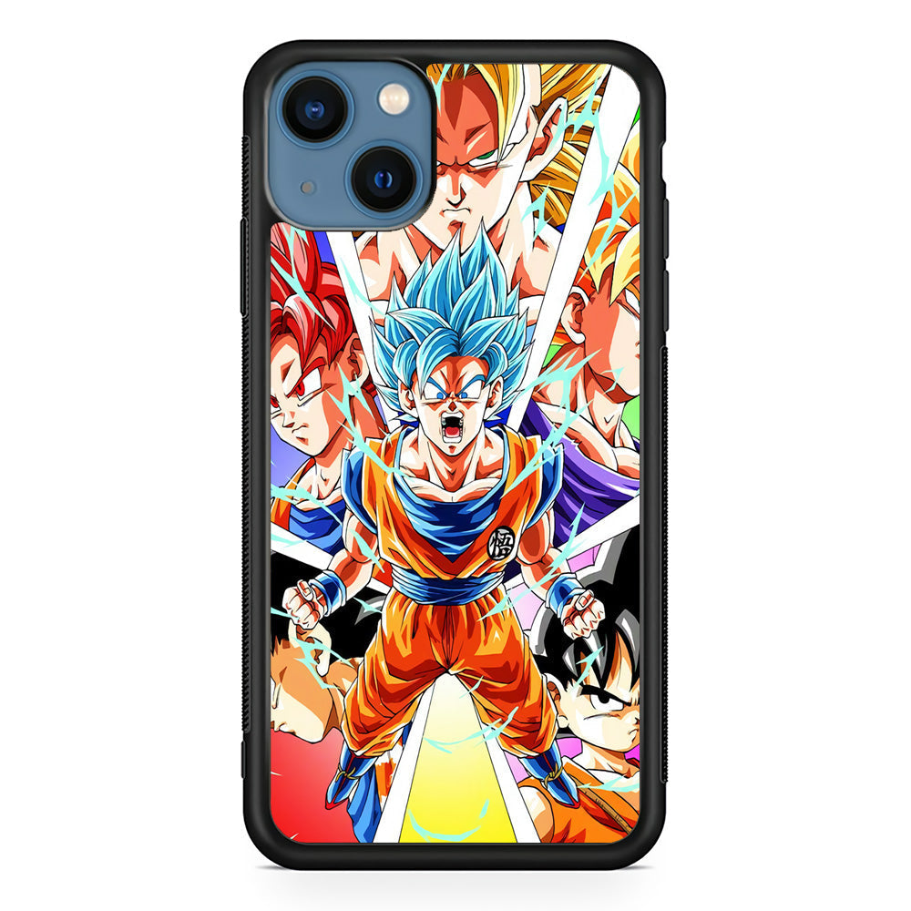 Dragon Ball Z Screams of Awakening iPhone 15 Plus Case - Carneyforia