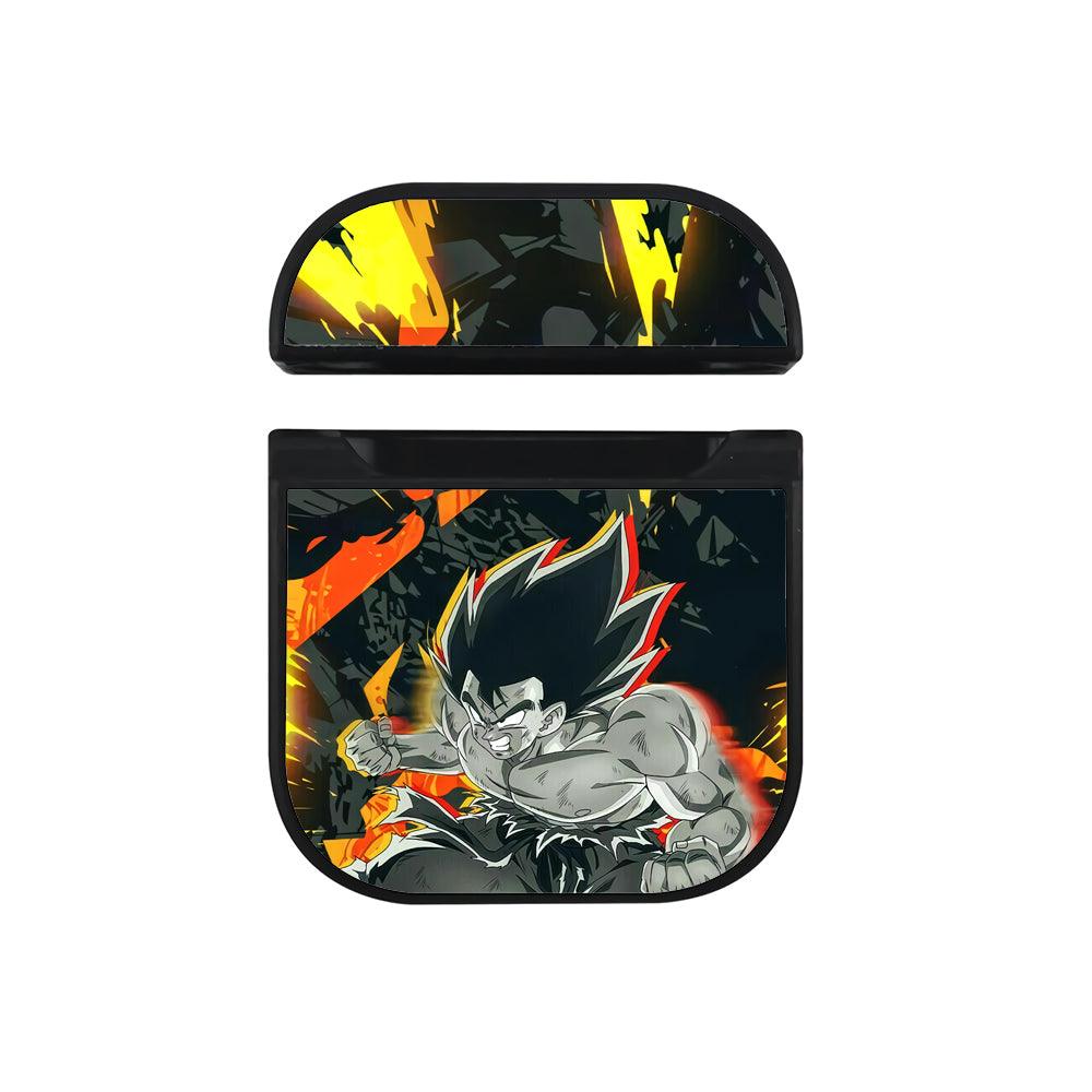 Dragon Ball Z Shaking Light Apple Airpods Case Black