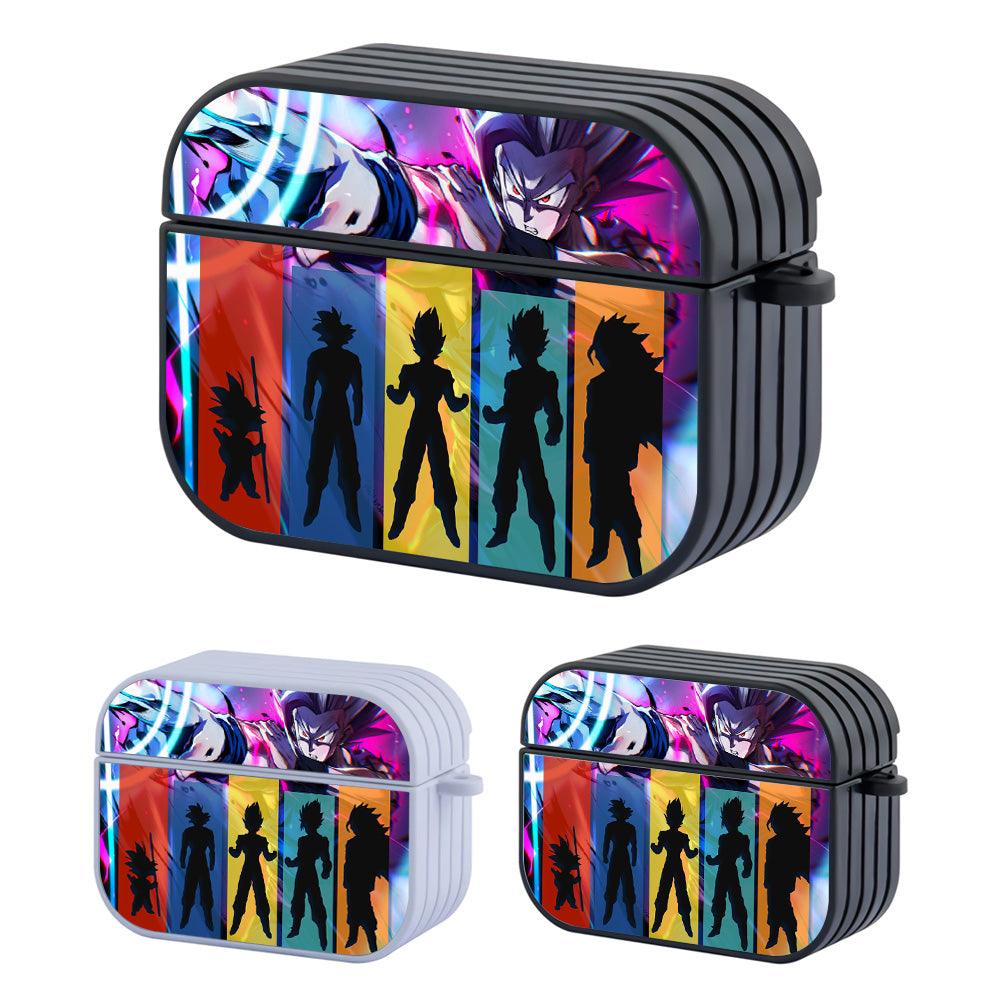Dragon Ball Z Silhouette of Transformation Apple Airpods Pro 3 Case-Carneyforia