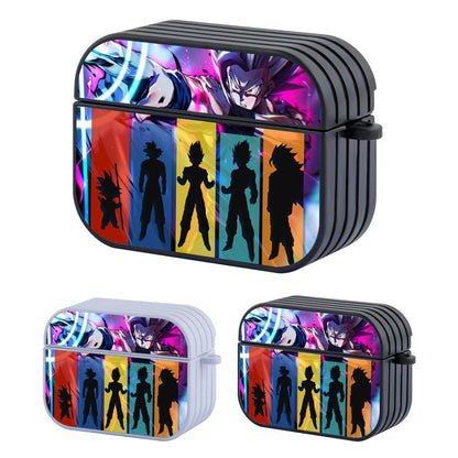 Dragon Ball Z Silhouette of Transformation Apple Airpods Pro 3 Case-Carneyforia