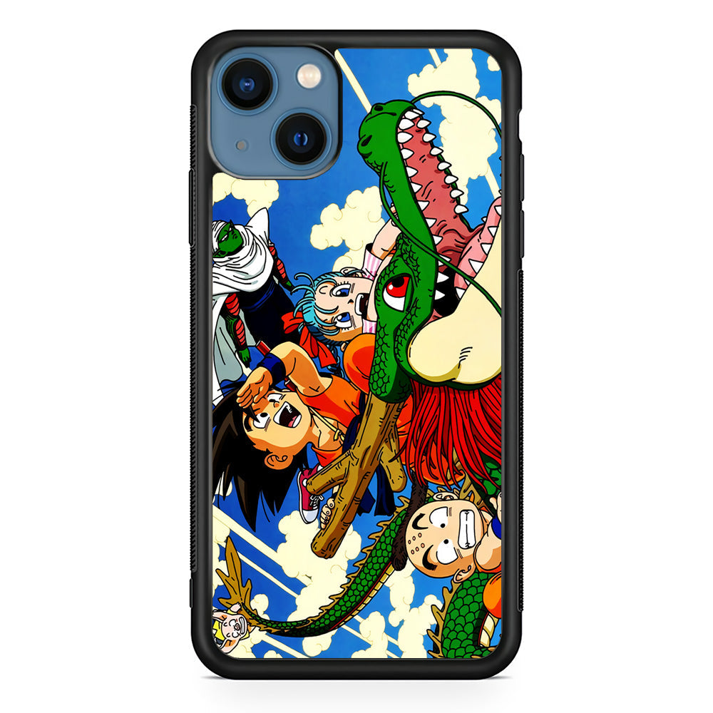 Dragonball Goku And Team iPhone 15 Plus Case - Carneyforia