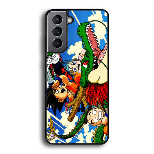 Dragonball Goku And Team Samsung Galaxy A16 Case - Carneyforia