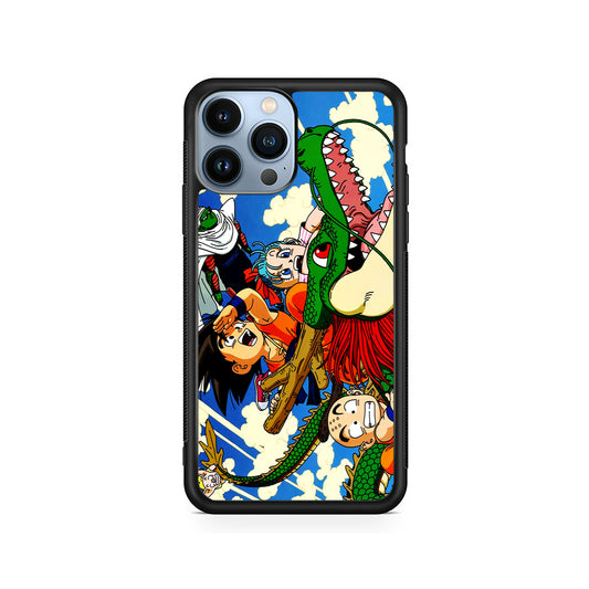 Dragonball Goku And Team iPhone 15 Pro Max Case