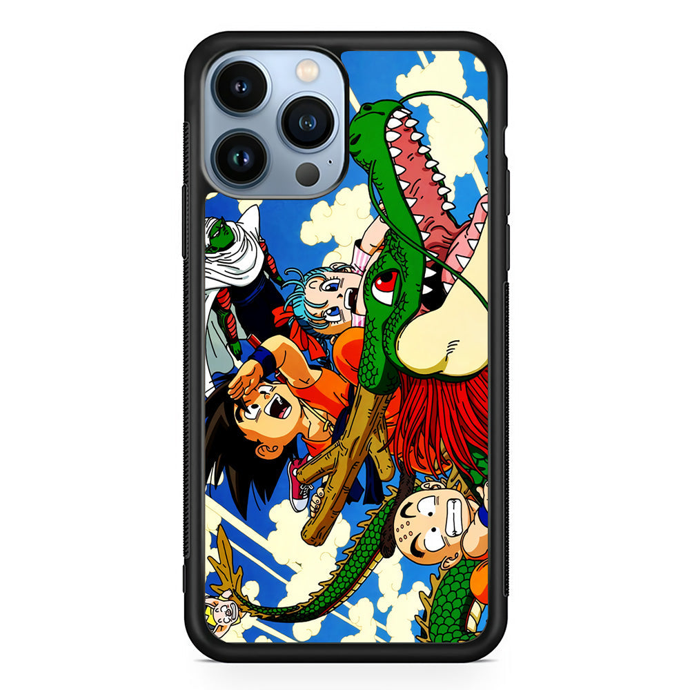 Dragonball Goku And Team iPhone 15 Pro Case - Carneyforia