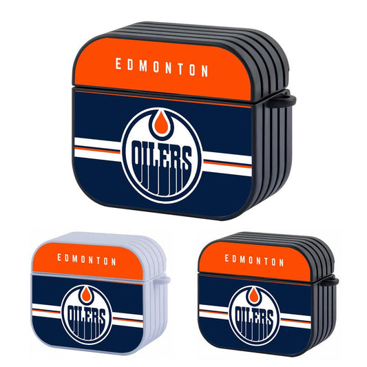Edmonton Oilers NHL Shine on Top Apple Airpods 3 Case