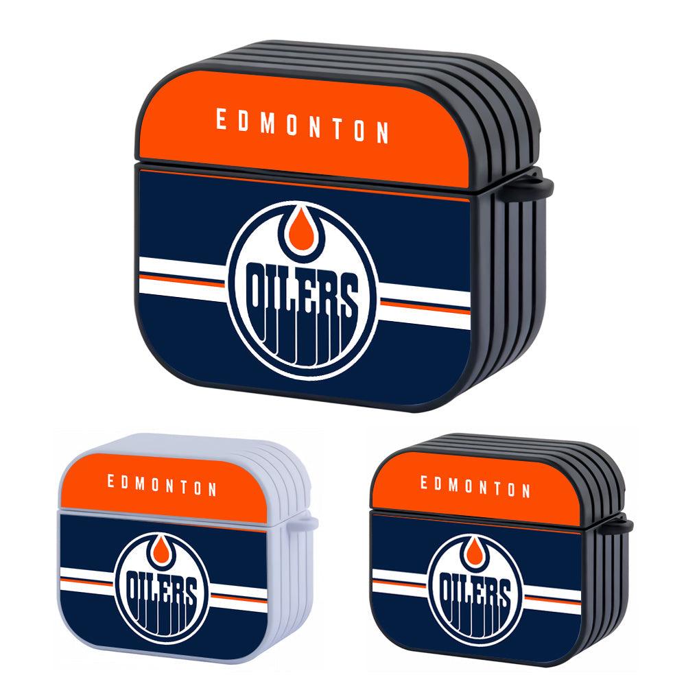 Edmonton Oilers NHL Shine on Top Apple Airpods 4 Case
