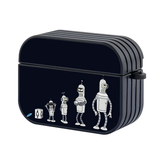 Evolution of Bender Futurama Apple AirPods Pro 2 Case