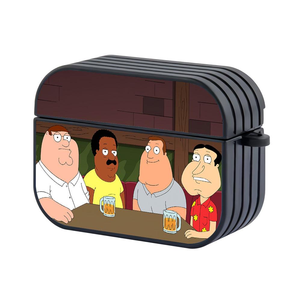 Family Guy Gentlemen at The Evening Meeting Apple Airpods Pro 2 Case Black