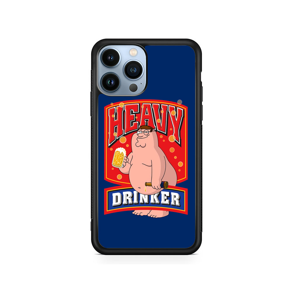 Family Guy Griffin The Heavy Drinker iPhone 14 Pro Max Case