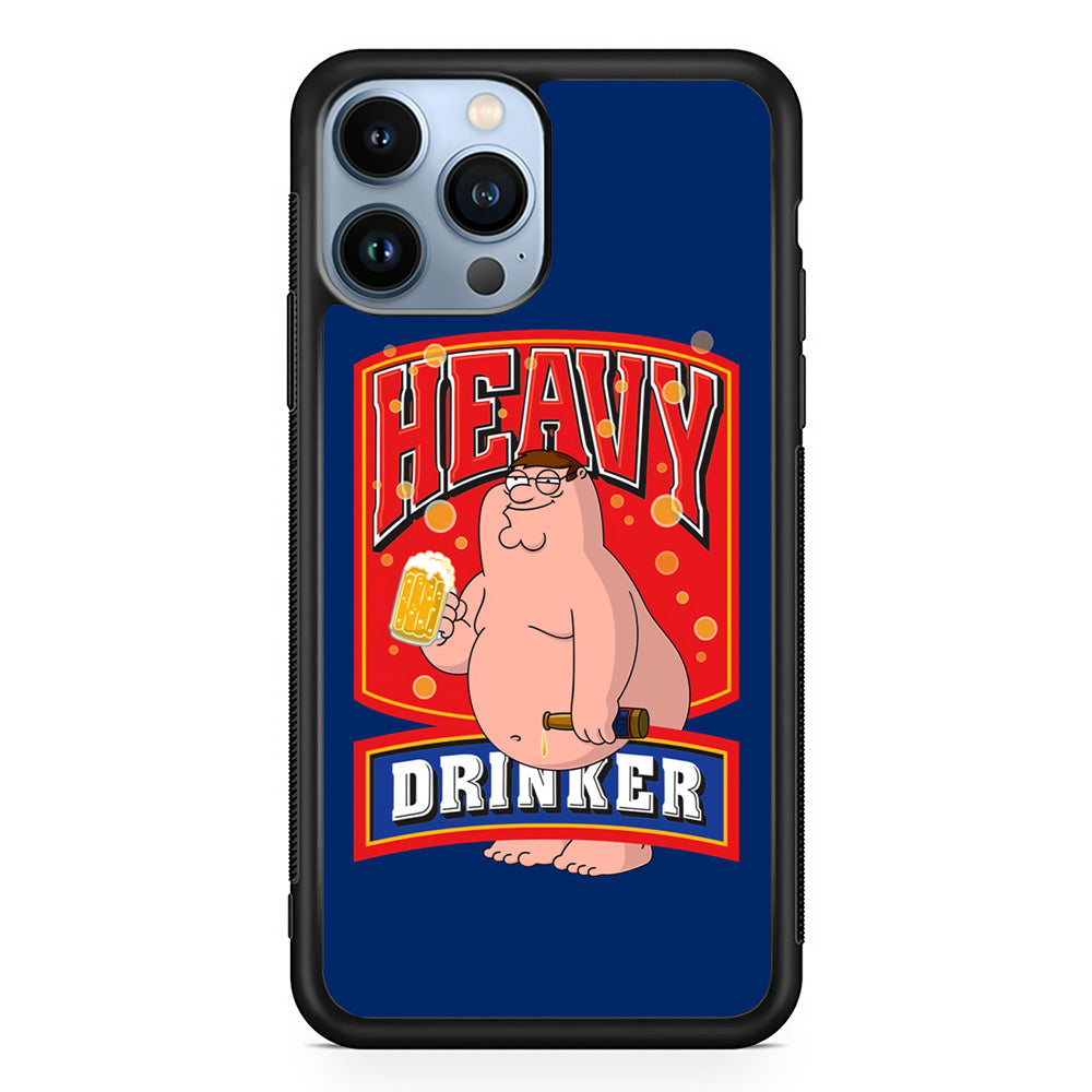 Family Guy Griffin The Heavy Drinker iPhone 15 Pro Case - Carneyforia