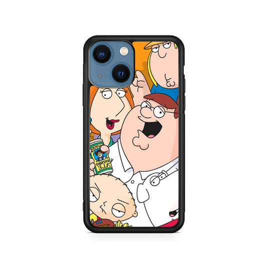 Family Guy Peter Family iPhone 15 Case