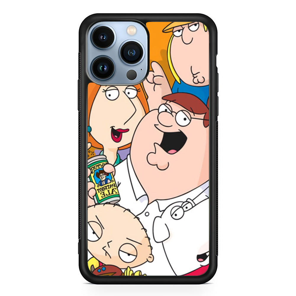 Family Guy Peter Family iPhone 15 Pro Case - Carneyforia