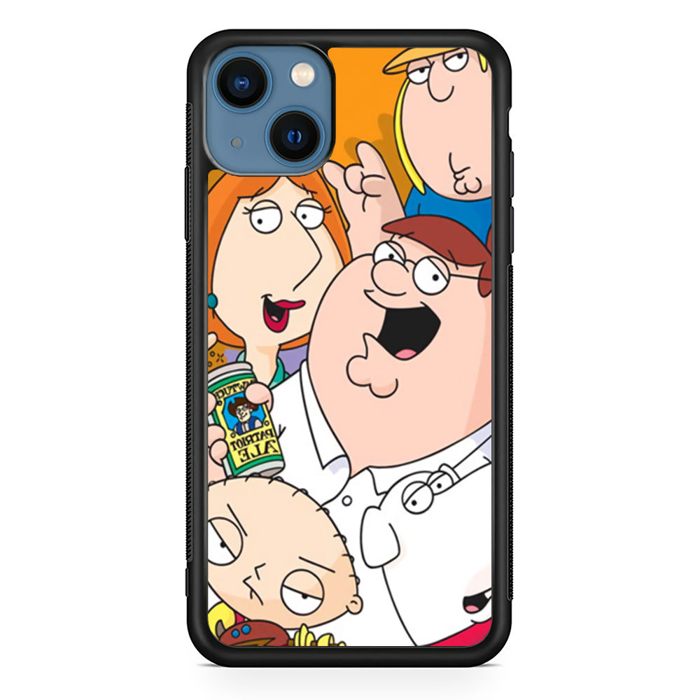 Family Guy Peter Family iPhone 15 Plus Case - Carneyforia