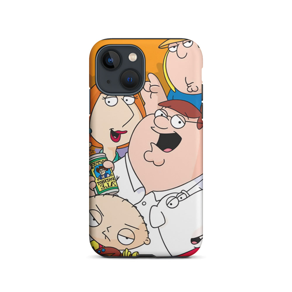 Family Guy Peter Family iPhone 15 Plus Case