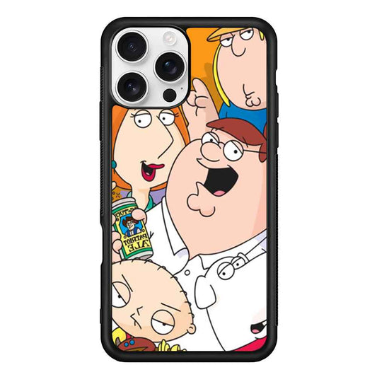 Family Guy Peter Family iPhone 16 Pro Case