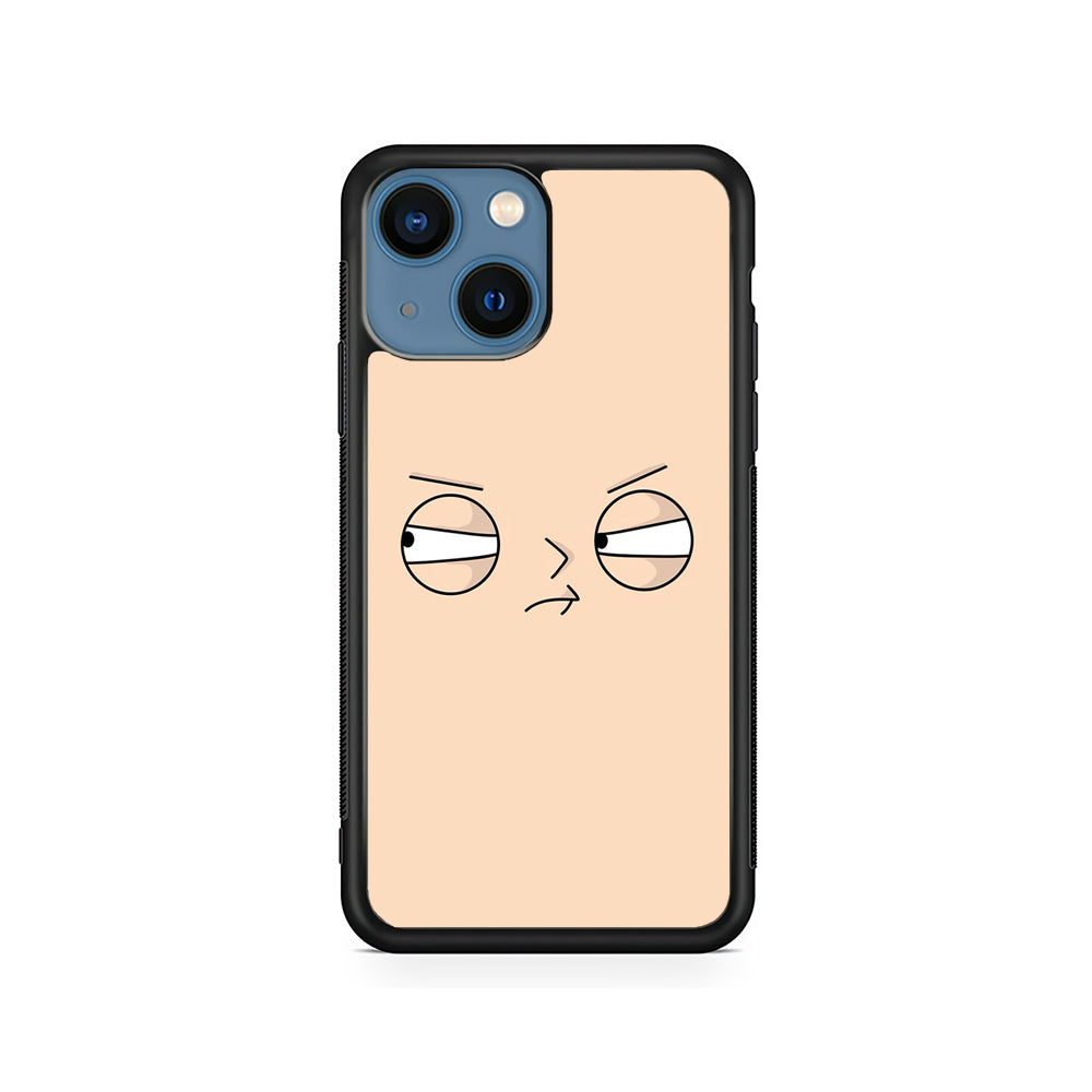 Family Guy Stewie Expression Angry iPhone 15 Plus Case