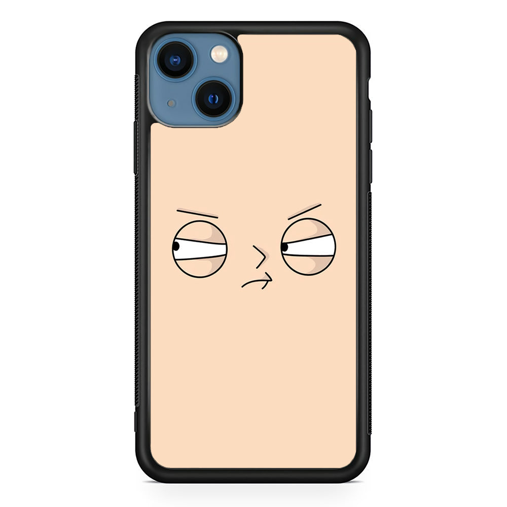 Family Guy Stewie Expression Angry iPhone 15 Plus Case - Carneyforia