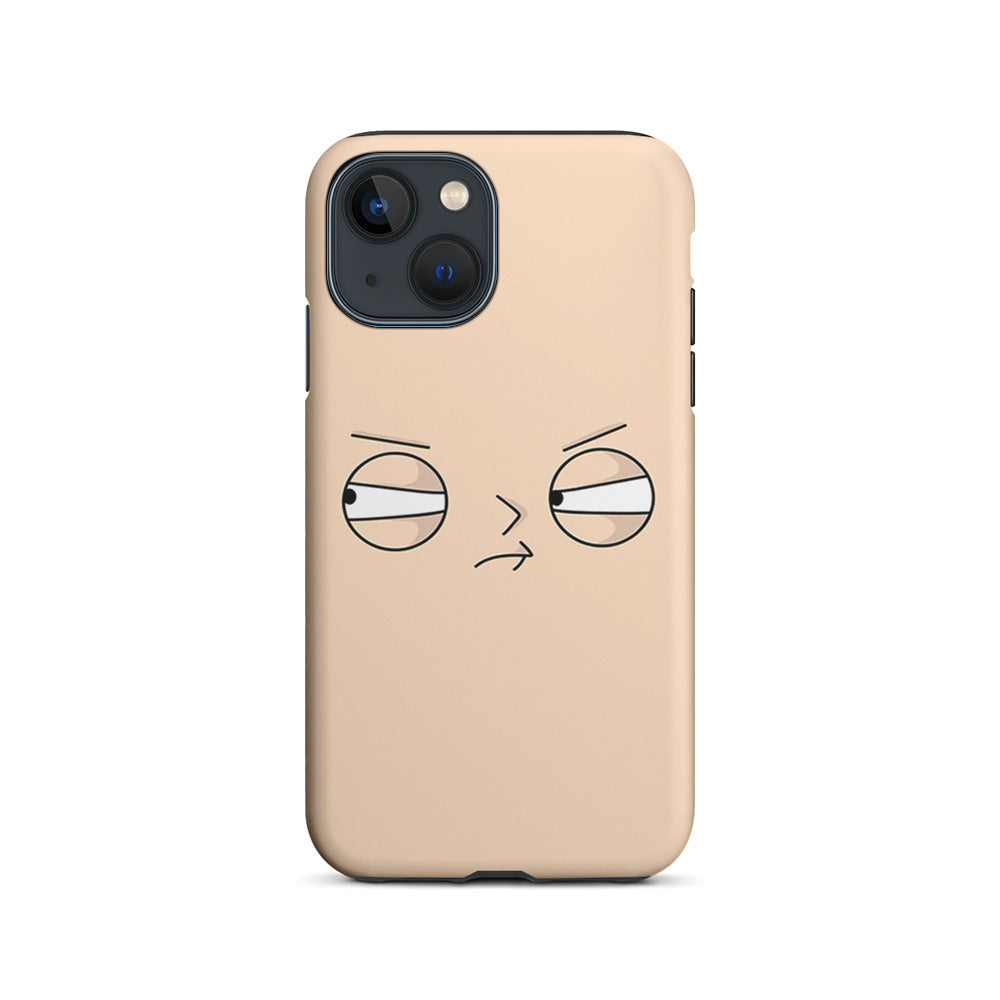 Family Guy Stewie Expression Angry iPhone 14 Plus Case