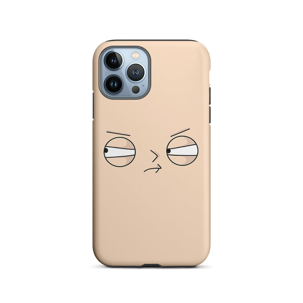 Family Guy Stewie Expression Angry iPhone 14 Pro Max Case