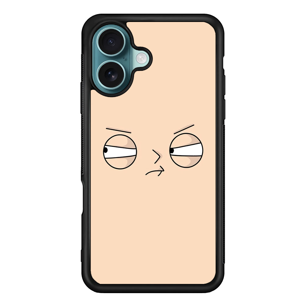 Family Guy Stewie Expression Angry iPhone 17 Case