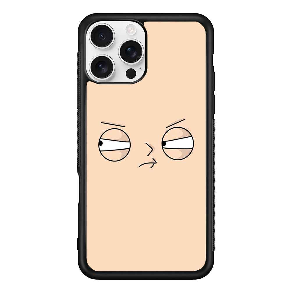 Family Guy Stewie Expression Angry iPhone 16 Pro Case