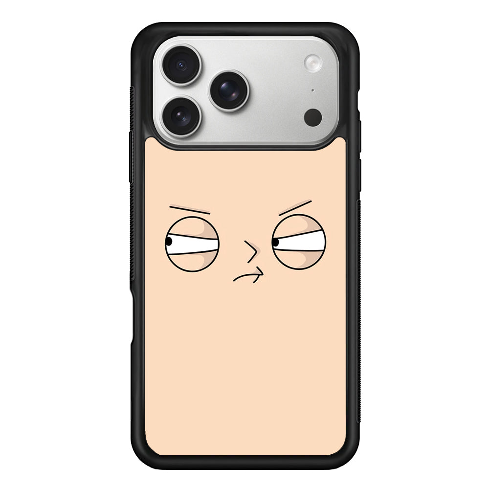 Family Guy Stewie Expression Angry iPhone 17 Pro Max Case
