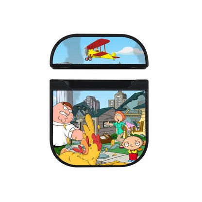 Family Guy Stewie Mind Attack Apple Airpods Case Black