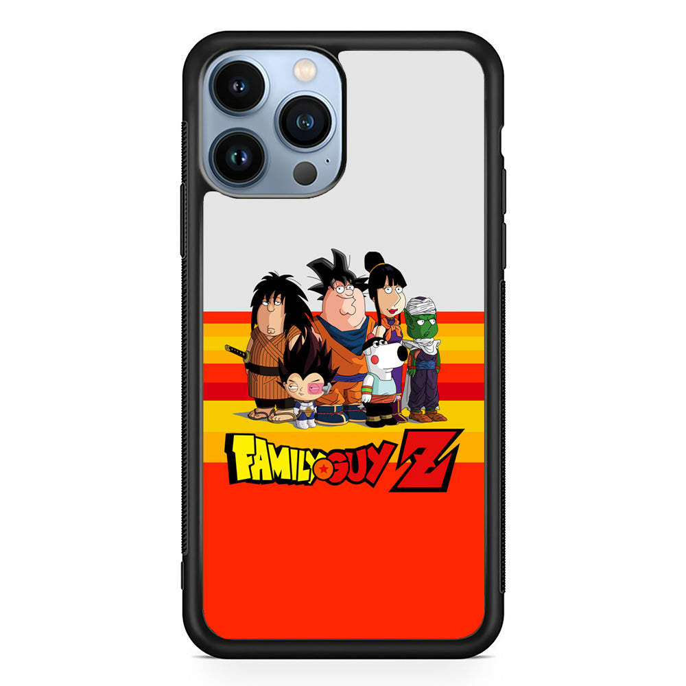 Family Guy on Dragon Ball Suit iPhone 15 Pro Case - Carneyforia