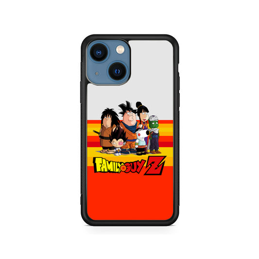 Family Guy on Dragon Ball Suit iPhone 15 Case