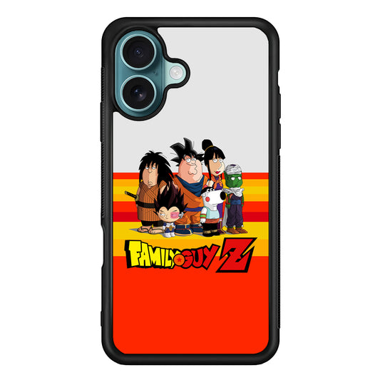 Family Guy on Dragon Ball Suit iPhone 17 Case