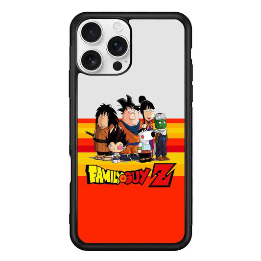 Family Guy on Dragon Ball Suit iPhone 16 Pro Case