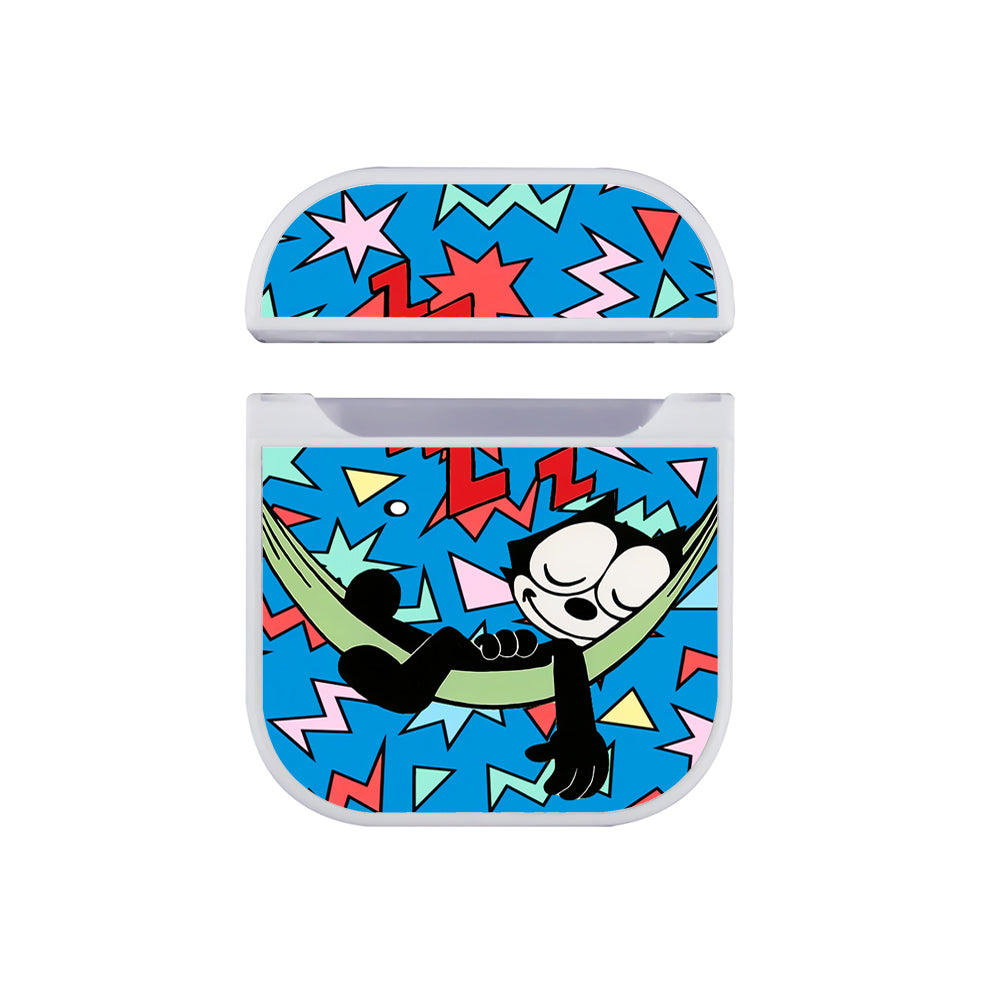 Felix Sleeping Time Apple Airpods Case White