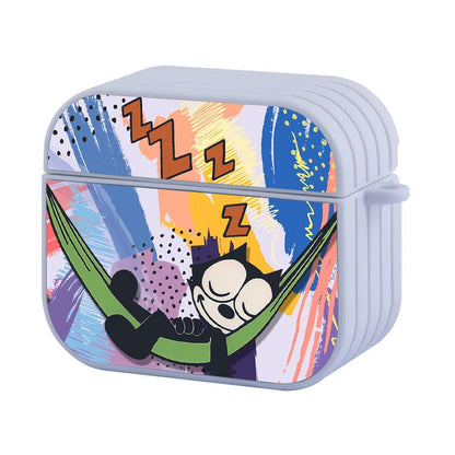 Felix Take a Nap Apple Airpods 3 Case White