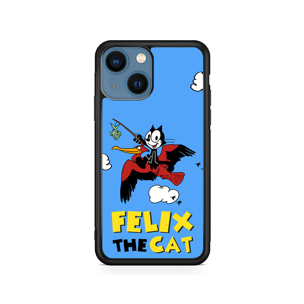 Felix The Cat Fly iPhone 15 Plus Case