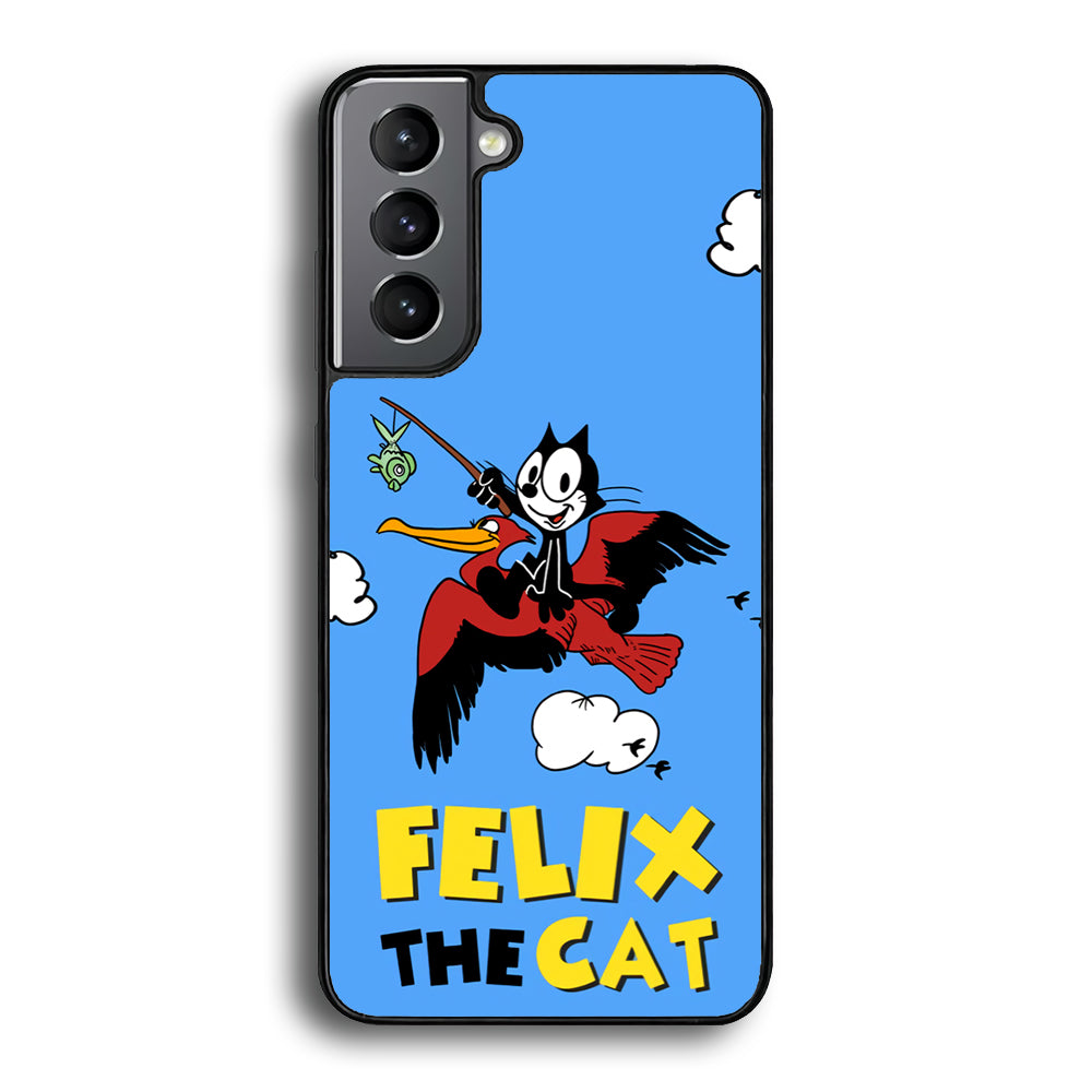 Felix The Cat Fly Samsung Galaxy A16 Case - Carneyforia
