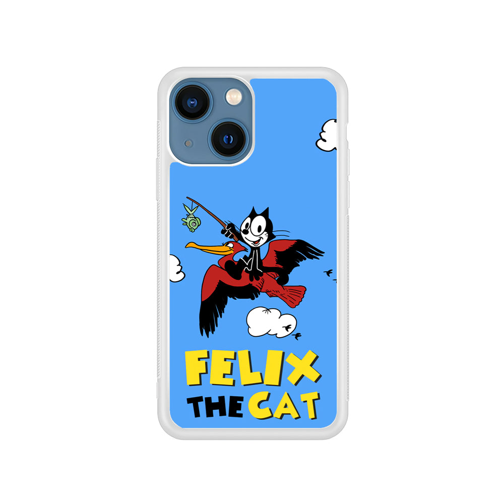 Felix The Cat Fly iPhone 14 Plus Case