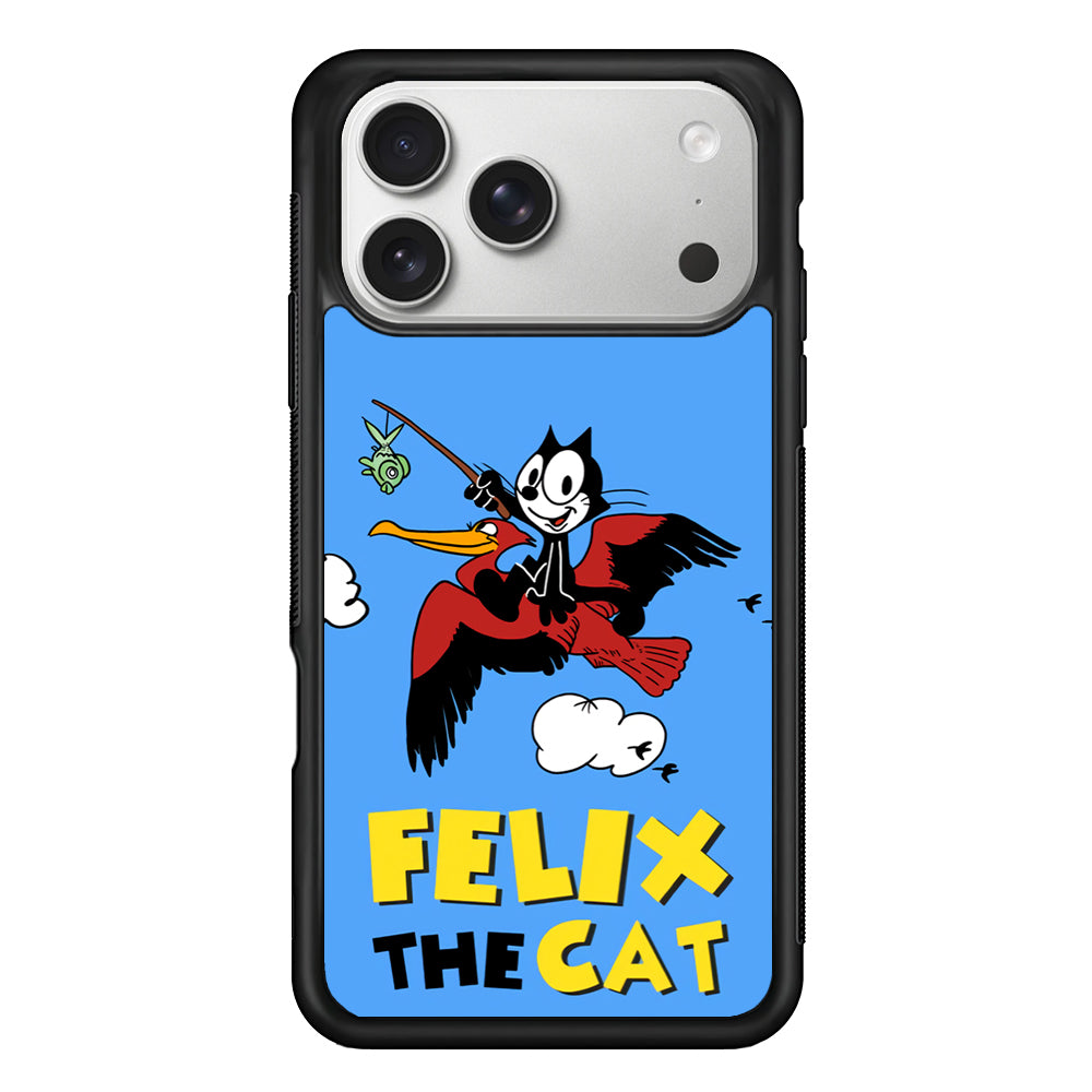 Felix The Cat Fly iPhone 17 Pro Max Case
