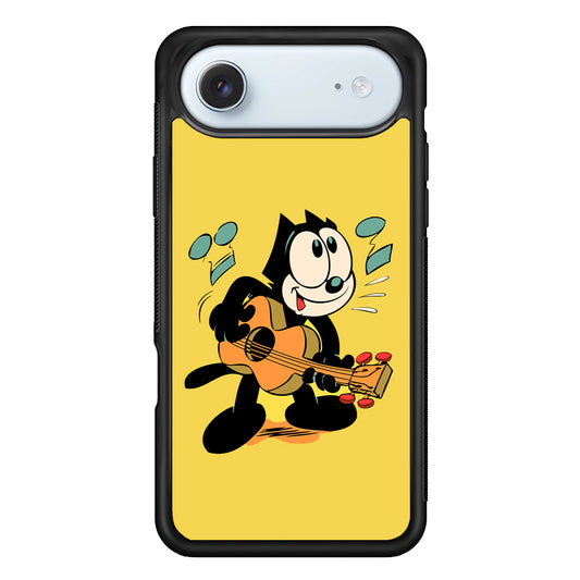 Felix The Cat Playing Okulele iPhone 17 Air Case