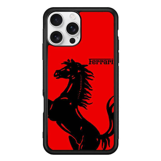 Ferrari Horse Icon iPhone 16 Pro Max Case