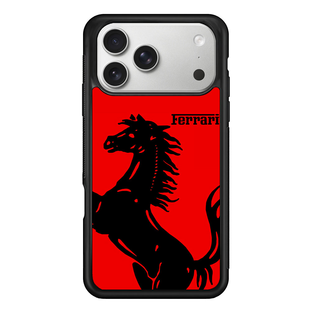 Ferrari Horse Icon iPhone 17 Pro Max Case