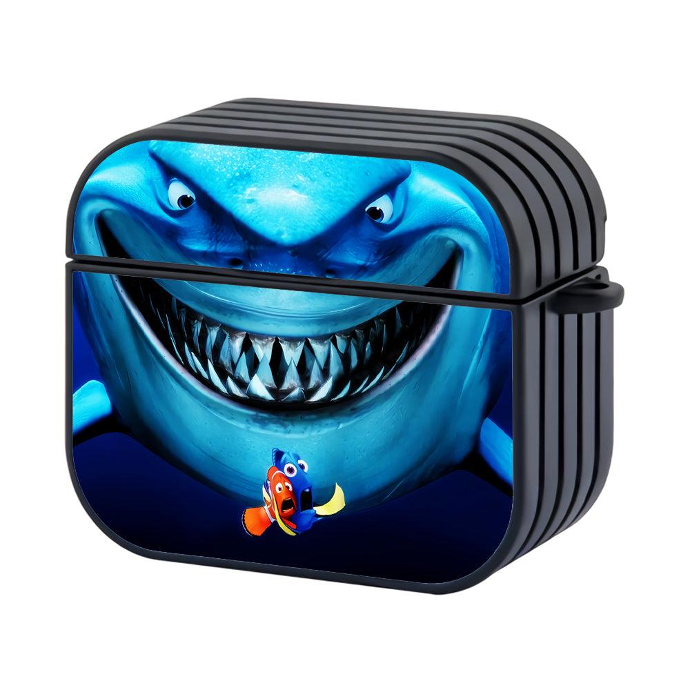 Finding Nemo Great White Shark Apple Airpods 4 Case Black