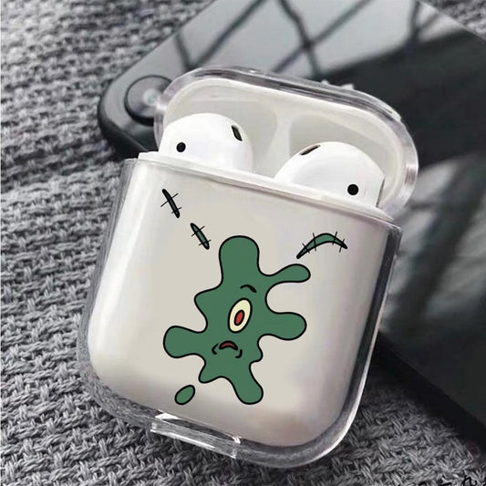 Flat Plankton Apple Airpods Clear Case