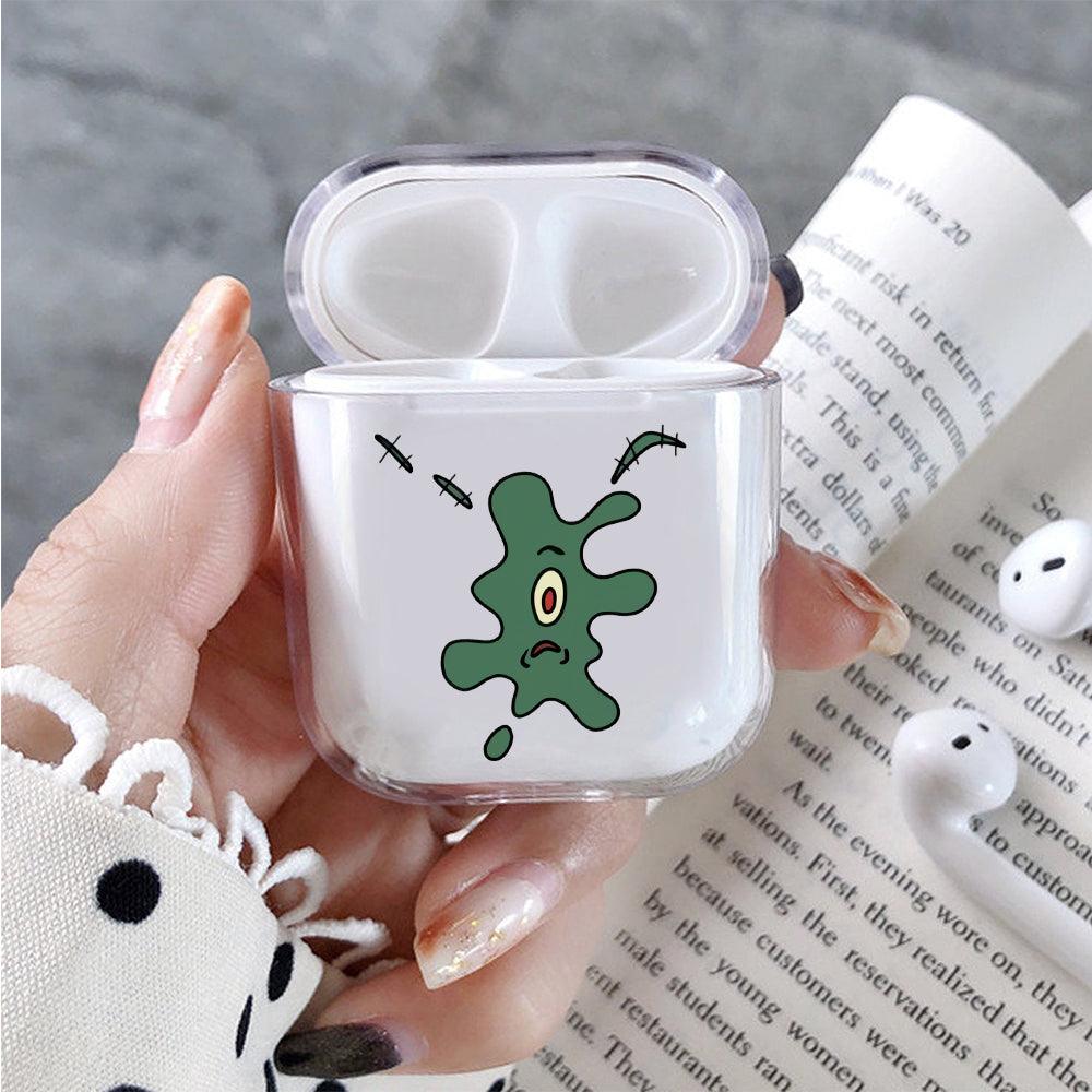 Flat Plankton Apple Airpods Clear Case