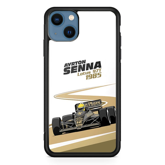 Formula 1 Ayrton Senna iPhone 15 Case - Carneyforia
