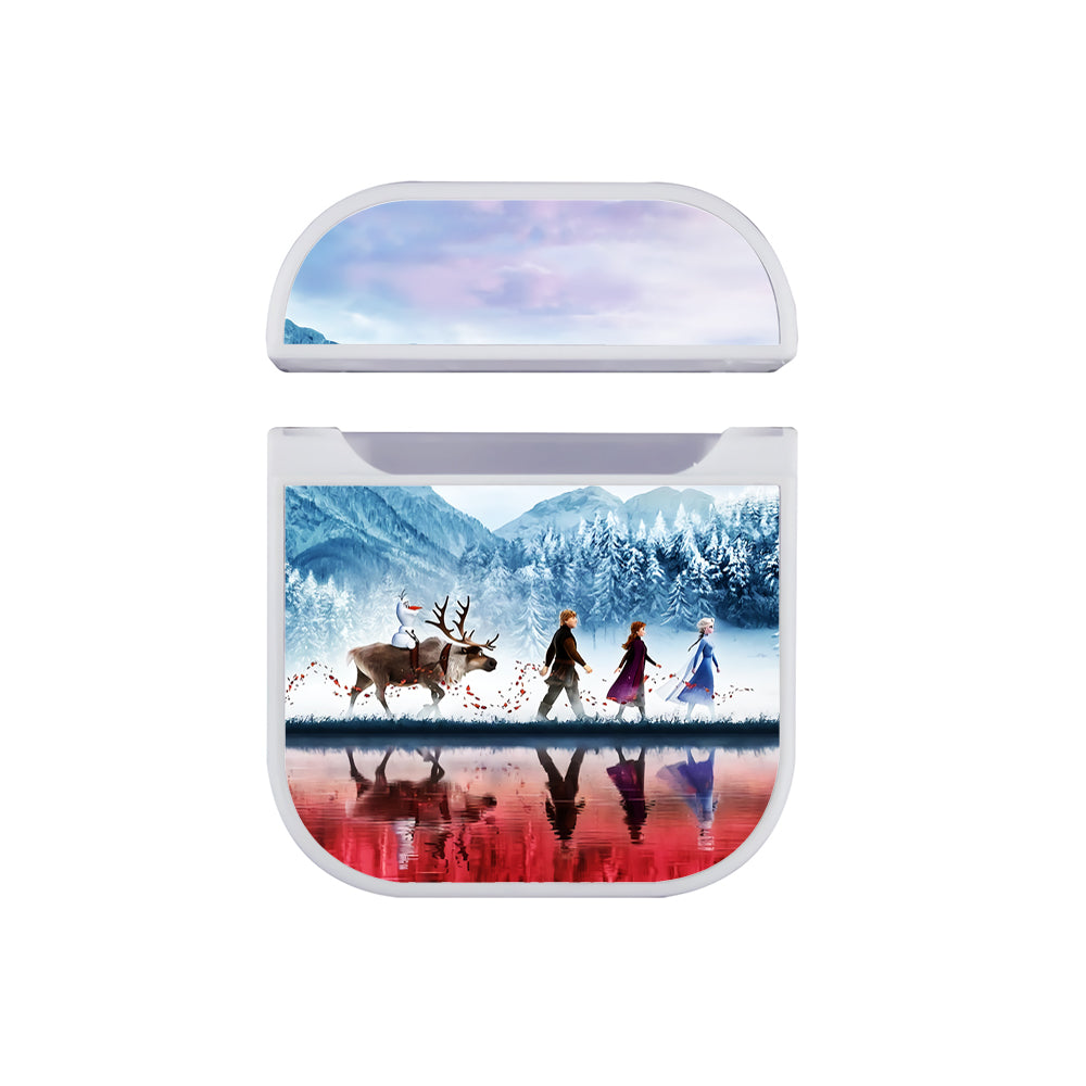 Frozen Elsa and Friends Apple Airpods Case White