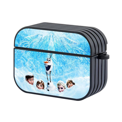 Frozen Princess Elsa and Friends Apple Airpods Pro Case Black